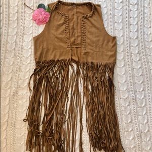 1960s style hippy style vest